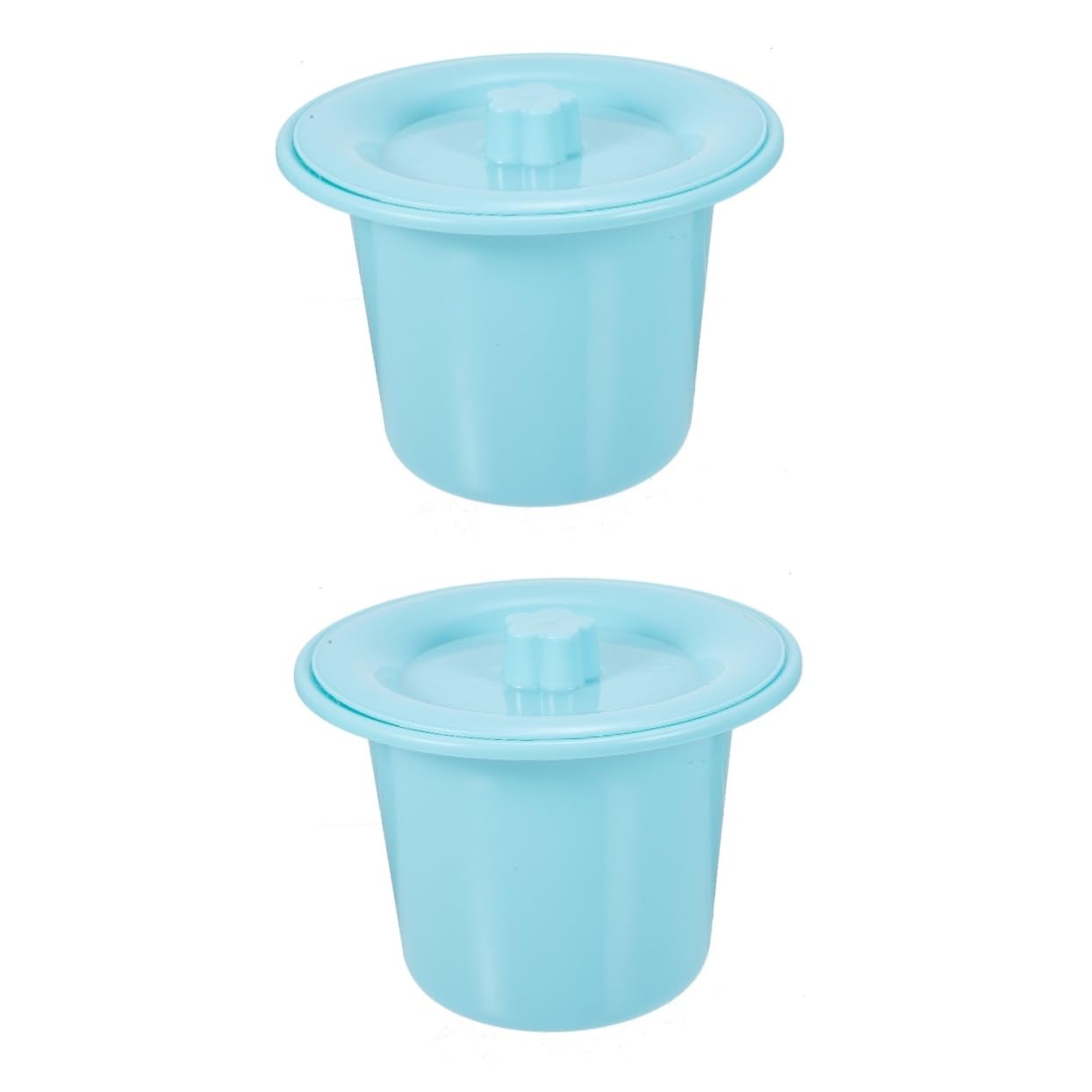 HAPINARY 2pcs Plastic Urinal for Boys Kids Urinal Portable Toilet Night Pot Easy to Clean Home Use