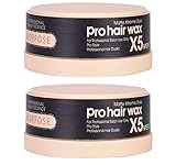 2x Morfose X5 Matt Wax für Natürliches Aussehen