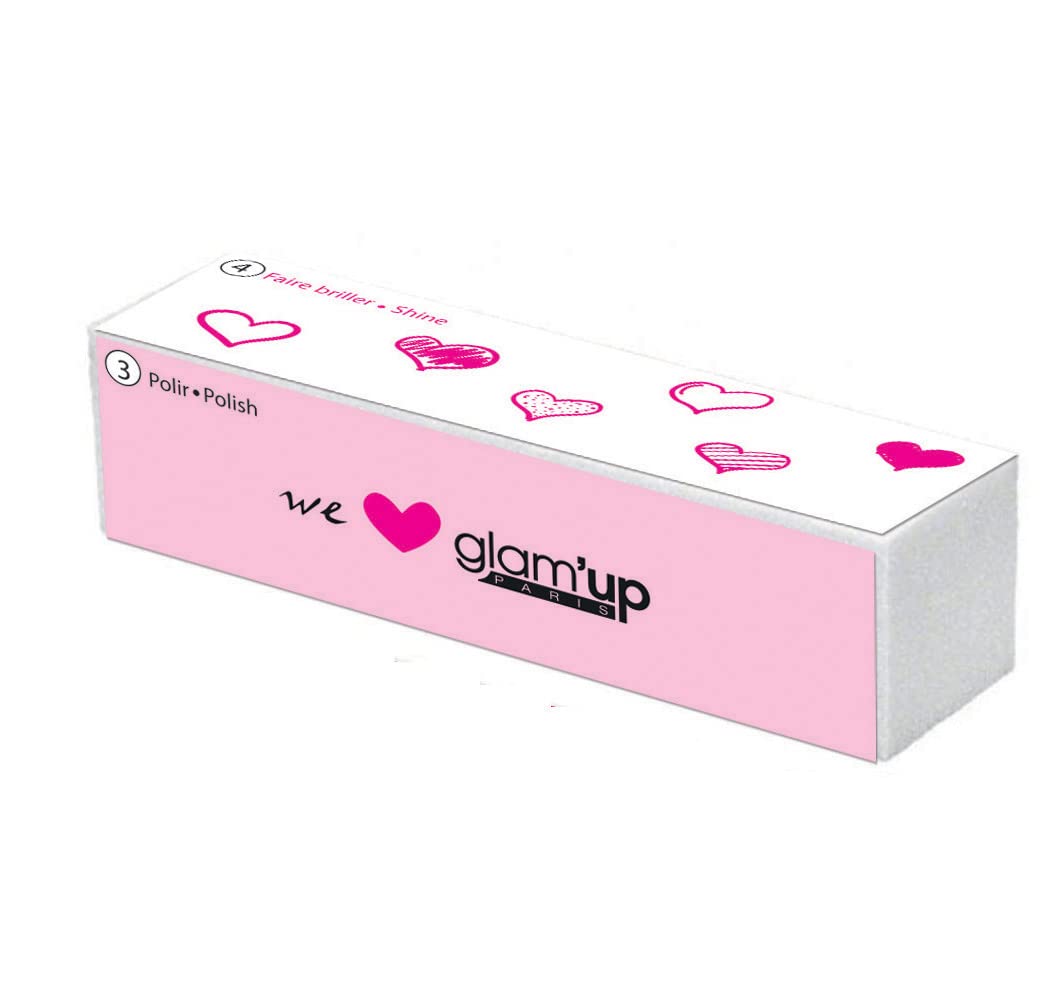 Blok polerski Glam'Up z 4 stopniami.