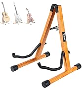 Amazon.com: VANPHY Wood Guitar Stand A Frame Folding Guitar