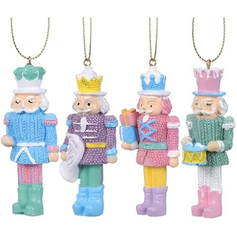 Didiseaon 4 Pcs Christmas Nutcracker Set Cover