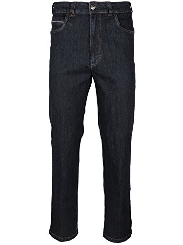 SOUNON Herren Jeans, Jeanshose, Stretch - Schwarz Groesse: 52