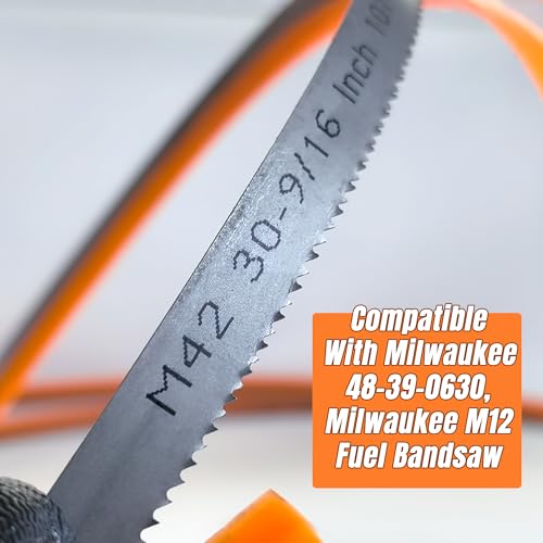 Lame de scie à ruban Milwaukee M12 pour couper les tubes acier