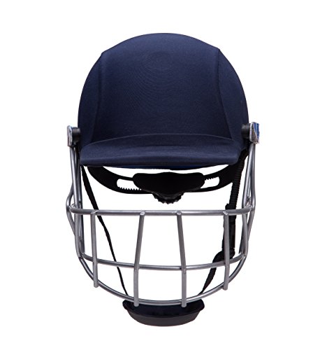 Image of Forma Steel Pro Axis Cricket Helmet with Mild Steel Grill (Blue, L-XL, 59-62)