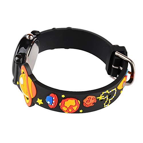 Image of Kids Watches for Boys Girls, 3D Cartoon Wrist Watch for Child Ages 3-8 | Cute Soft Silicone Watchband, Analog Dial, Daily Waterproof Durable, Birthday Christmas Ideal Gift for Little Child