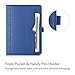 ProCase for iPad Pro 9.7 Case 2016 (Old Model), PU Leather Stand Folio Cover for iPad Pro 9.7 Inch (A1673/A1674/A1675) with 3 Viewing Angles & Pencil Holder & Document Card Pocket -Navy