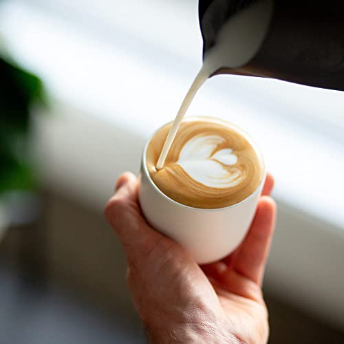 Taza Latte CREMA 9oz Porcelana Blanca miniatura 2