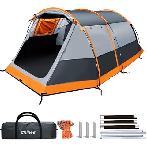 Tente Tunnel Chihee 4 Personnes Cover