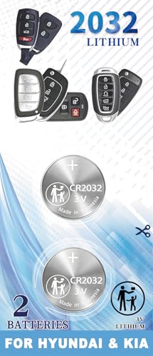 ZIWLU Key Fob Replacement Batteries for Hyundai KIA (Elantra Sonata