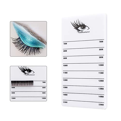 Eyelashes Stand Holder, 7-15mm Grafting False Eyelashes Pallet Stand, Acrylic Eyelash Tray Holder, Grafted Eyelash Extension Stand Base