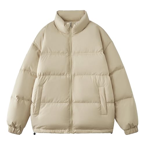 Doudoune coupe-vent pour homme manteau d'hiver matelassé épais