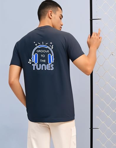 Image of Mack Jonney Oversized | Loose Fit | Half Sleeves 100% Cotton Round Neck Printed T-Shirt for Men-MACK208