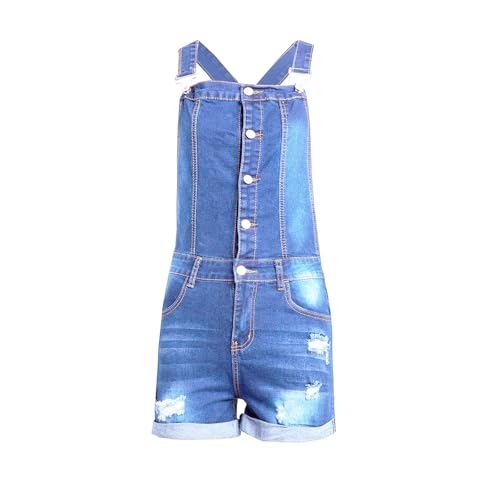 Mono vaquero corto de mujer estilo vintage para un look casual de verano