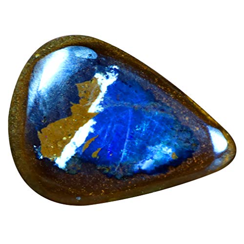 Opale rocheuse Koroit 14x10mm, pierre précieuse opale Boulder multicolore brute