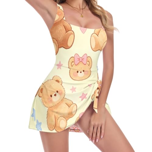 Maillot de bain push-up amincissant marron pour sublimer et galber la poitrine
