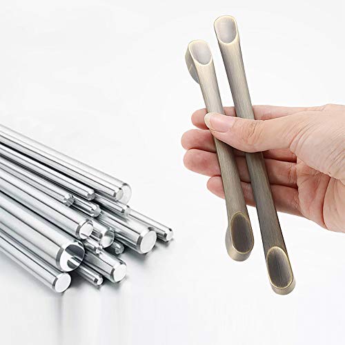 Zinc Alloy Antique Bronze Handle Pulls, Retro Door Pulls Cabinet Handle Pulls Cupboard Pulls - Image 3