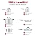 KitchenAid Stainless Steel Cookware/Pots and Pans Set, 10 Piece, Brushed Stainless Steel