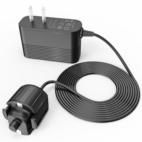 Charger for Pool Blaster Pool Vacuum Compatible with Max Li Max Li CG Max Li HD Millenium Li iVAC 360 Li and Volt FX-8 Li Power Adapter with 4.9FT Power Cord Black