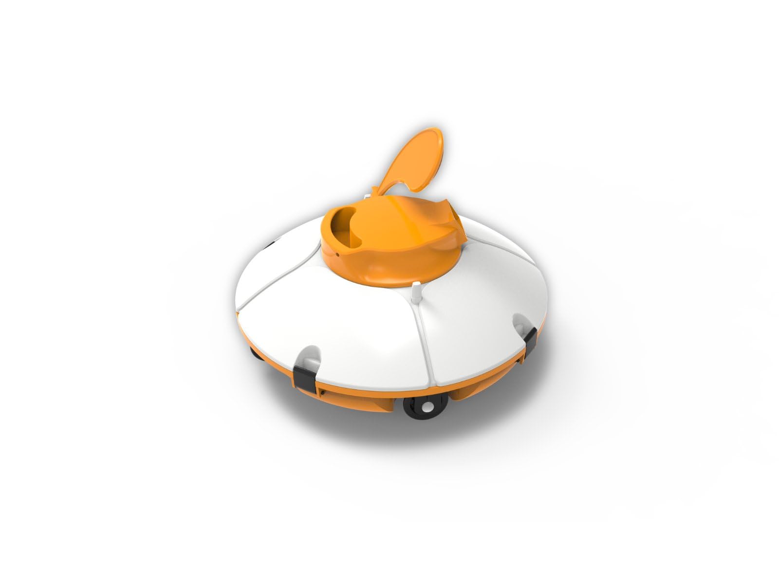 Bestway Robot Piscine Autonome Frisbee Bleu - Nettoyage Fond Plat - 5x3m Max