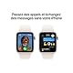 Apple Watch SE (2. Generation) GPS + Cellular 40 mm Smartwatch mit Aluminiumgehäuse in Polarstern und Sportarmband in Polarstern (S/M). Fitness und Schlaftracker, Unfallerkennung, Herzfrequenzmesser