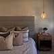 EcoGehen Hängelampe Lampenschirm mit Stecker Outdoor Lampe Hängend Boho Rattan Deckenlampe Hängeleuchte Bambus Deko Deckenleuchte Esstisch Lampen Hängelampen Pendelleuchte 4,5M Kabel für Schlafzimmer