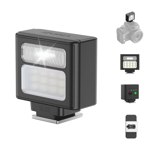 ULANZI SL02 Mini Flash & Video Light for Cameras