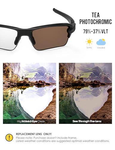 Image of BLAZERBUCK Anti Salt Replacement Lenses & Sock Kit for Oakley Flak 2.0 XL OO9188 Sunglasses