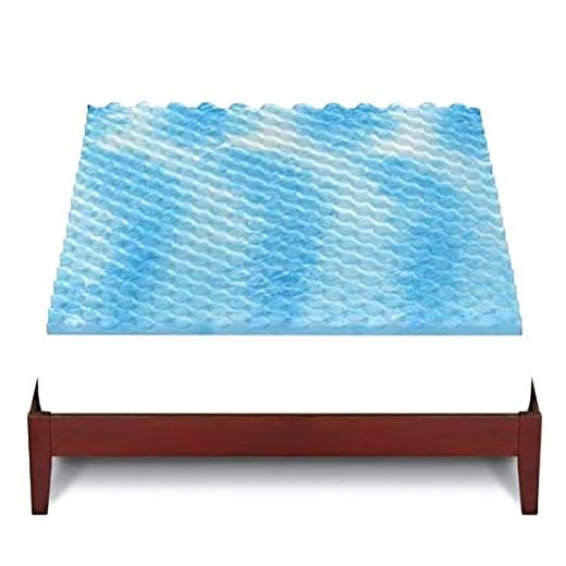 The Big One 1 1/2-in. Gel Memory Foam Mattress Topper (King Bed)