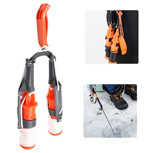 Vissen Ice Picks Kit Portable Safety Fishing Tackle Emergency Gear Accessoires 2 stks, Nooduitrusting voor ijsvissen - Image 6