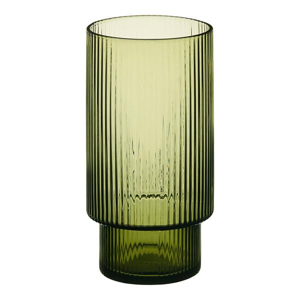 Lore 13 oz Green Highball Glass 12 Pack