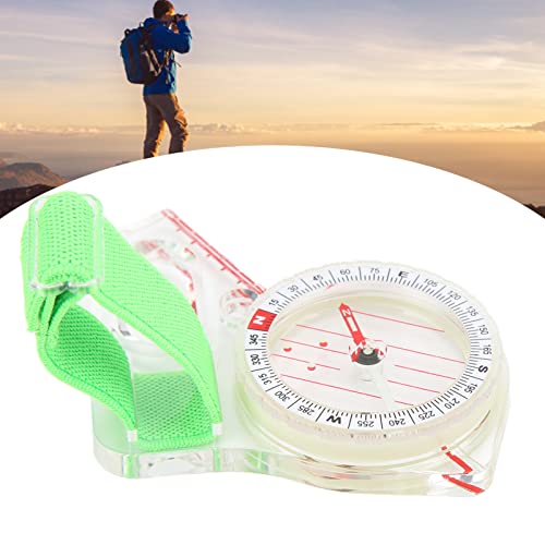 Brújula de orientación con punto luminoso para camping miniatura 2