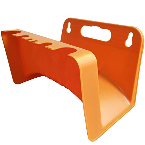 Breeezie Pipe Hanger, Wall Mounted Garden Hose Holder Storage RackPlastic Hose Holder Wall Mounted Hose Holder Outdoor Water Pipe Storage Bracket Garden Supplies