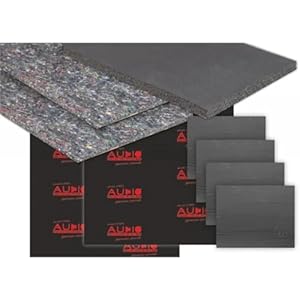 Audio System Deurkit 2.0 isolatieset Dermvlies en aluminium butyl isolatiemateriaal voor 2 deuren