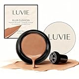 Cushion Foundation, 2026 New Mushroom Head Air Cushion Cc Cream Foundation, Bb Cream Foundations, Makeup Foundation for Older Women, Long-Lasting and Evens for Light/Medium Complexions (brunet brown)