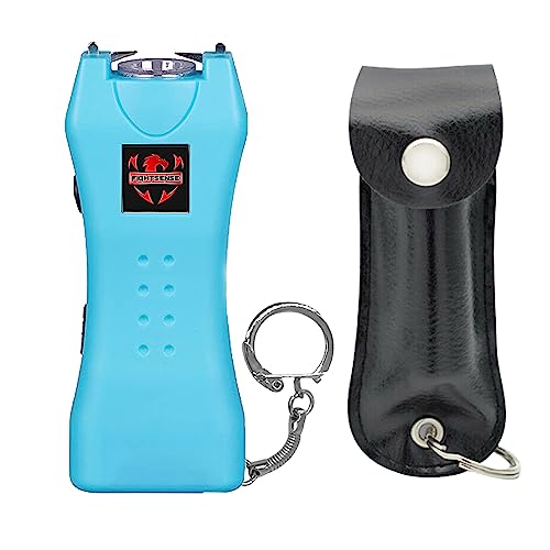 FIGHTSENSE Pepper Spray Combo Pack Self Defense Kit - Extremely Powerful Self Defense Combo Pack for Women (Cyan)