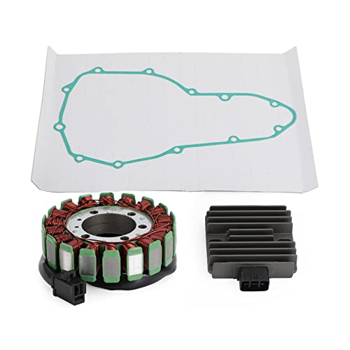 Areyourshop Magneto Stator+Voltage Rectifier+Gasket pour Kawasaki 06-11 Ninja/Versys 650/ER6N