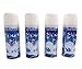 3QUZ Winter Textured Snow Spray - 4pk 8oz Aerosol Bottles - Artificial Snow, Christmas Snow Artificial Tree, Fake Snow Frosted Windows, Holiday Winter Crafts, Nieve Christmas Village (4 Pack)