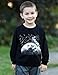 Arshiner Boys Long Sleeve Space Crewneck Astronaut Sweatshirts Pullover Graphic Sweat Shirts for Kid Tops Tee 2-10 Years