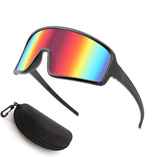 Karsaer Vision Sports Sunglasses Cycling Glasses Baseball Softball Sunglasses Unisex For Adult Youth Kids Teens 8-12 #TOP13