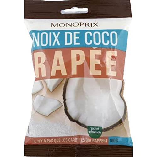 Monoprix Noix de coco rapée - Le sachet de 100g