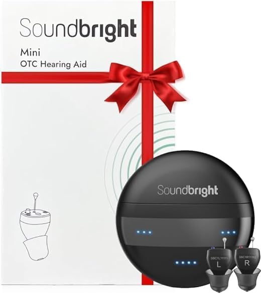 Soundbright Mini | Premium Rechargeable Hearing Aid | Nearly Invisible with 3 Noise Cancelling Program (Mini Hearing Aid)-image-36
