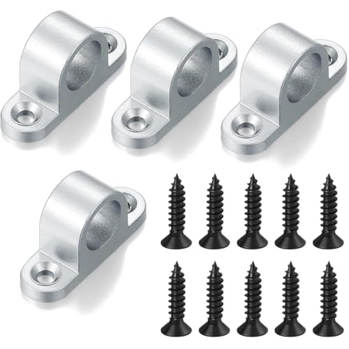 DIFLAX 4 Piezas Ojales para Toldos de Caravana, Accesorios Toldo Caravana, Ojales Metálicos para Caravana, Protección Contra la Corrosión, Diseño Vertical y Horizontal, Para Autocaravana, Camping