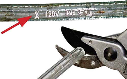 Brilliant Brand Lighting Clear Incandescent Rope Light - 120 Volt - 1/2 Inch - 148 Feet