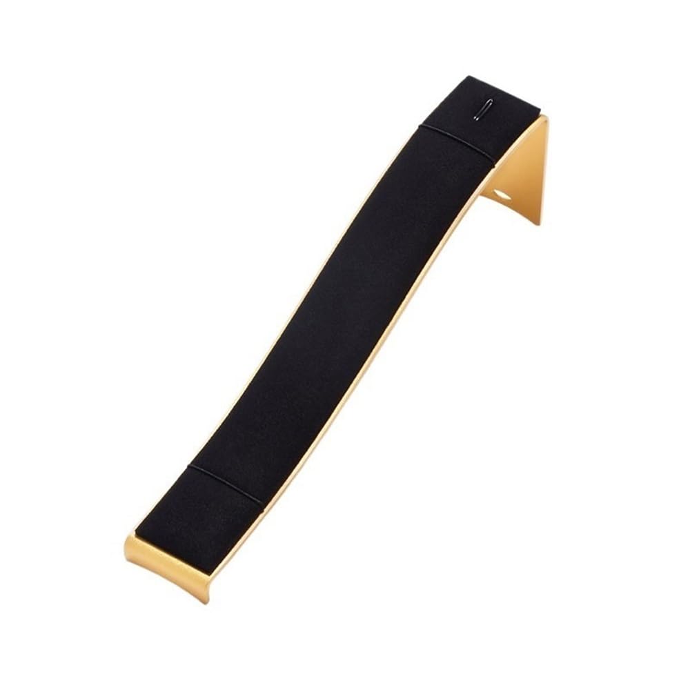 Zeng25liangOu-12 jewellery stand Metal Microfiber Bracelet Watch Display Stand Jewelry Display Props Window Counter Jewelry Storage Ornaments for Display and Storage(Black)