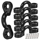 Alipis Hebillas C para Kayak Accesorios de Amarre Resistentes con Ganchos y Tornillos Hebillas de Fijación para Mantenimiento y Reparación de Material Duradero y Ligero para Uso al Aire
