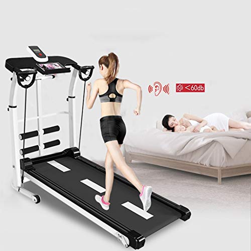 Image of Household Small Folding Treadmill Indoor Ultra-Quiet Simple Mini Mechanical Walking Running Machine Weight Loss Fitness Equipment，Installation-Free,Walking Jogging Machine for Home /Office Use