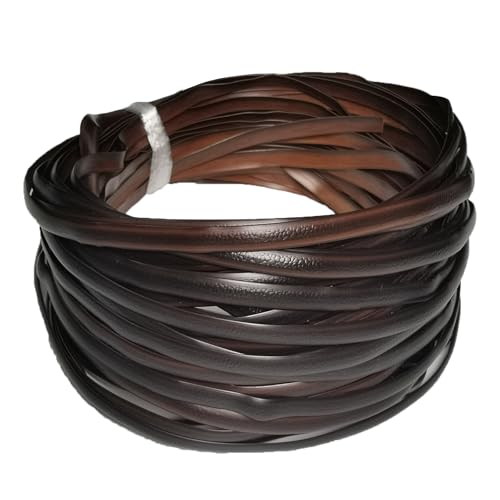 120Ft Wicker Repair Rattan Repair Kit, Wicker Repair Supplies for Patio Chair Garden Outdoor Furniture, Synthetic Plastic Wicker Poly Rattan Waterproof Basket DIY 0.5 Pounds