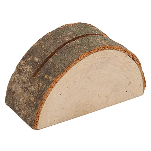 30 Suportes De Madeira Rústicos Do Cartão Do Lugar Do Casamento Dos Pces Com Suportes Do Número Da T