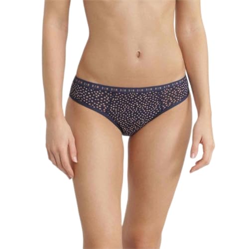 Dim Menstrual Clásico Coton Bio Flux Abondant Protect Braga, Multicolor, M para Mujer