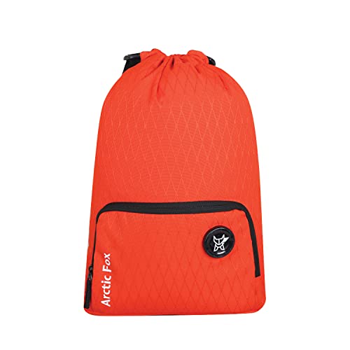Image of Arctic Fox 15 Liters Draw String Bag DG Orange Backpack (DG Orange)